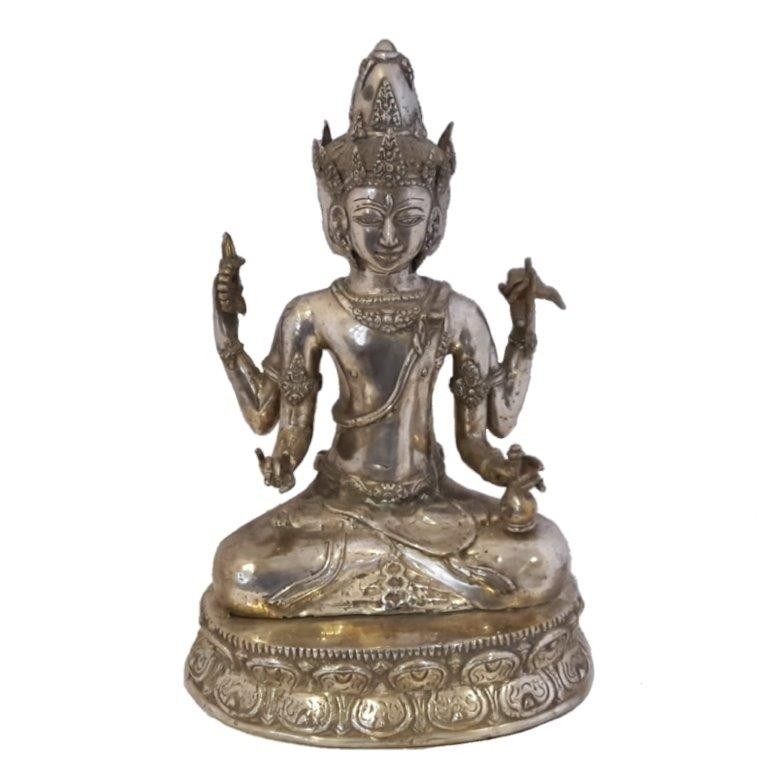 Trimurti,  göttliche Drei-Einheit von Brahma, Vishnu und Shiva