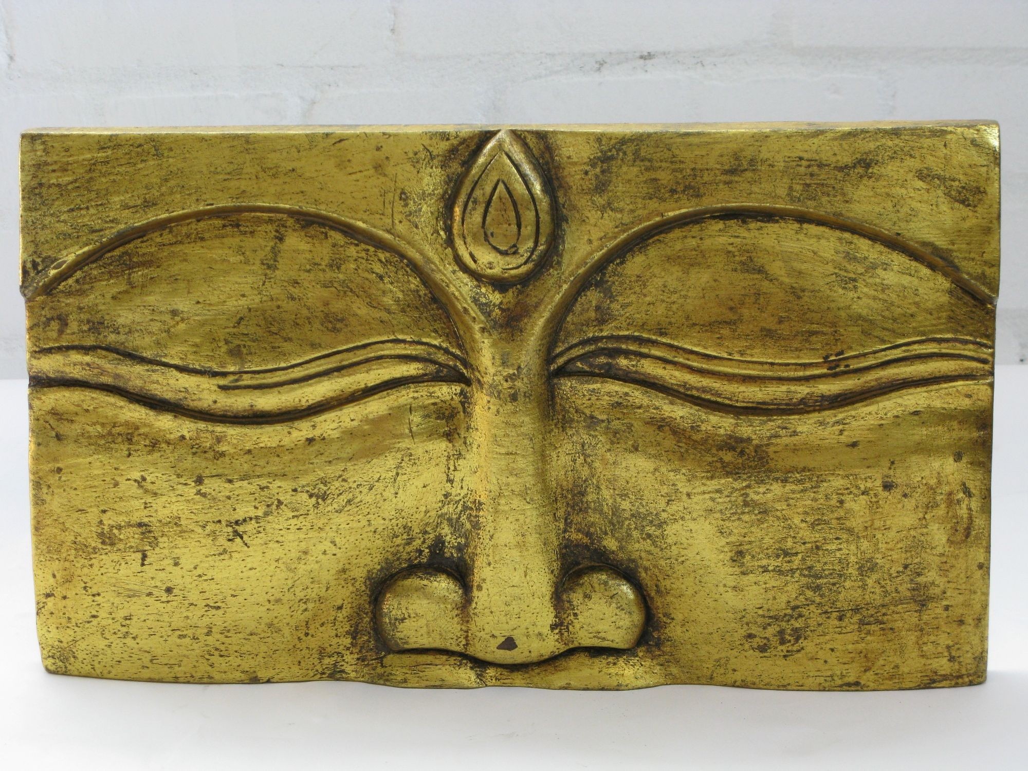 Relief Buddha, gold
