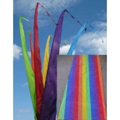 Fahne, Regenbogen einschl. Teleskopstange, 500 cm 