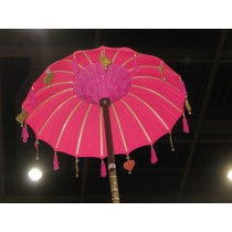 Tempelschirm dm ca. 80 cm, pink