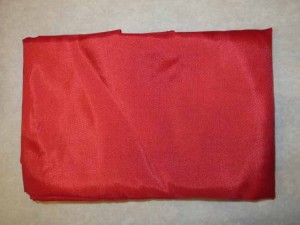 Fahne rot,  250/330 cm