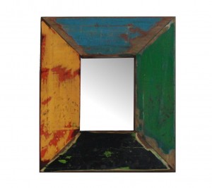 Vintage-Spiegel, Rahmen 10 cm 