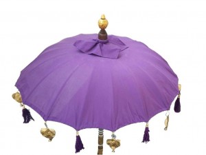 Tempelschirm dm ca. 90 cm, violett