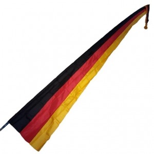 Bali - Fahne "Deutschland", mit Teleskopstange 500 cm